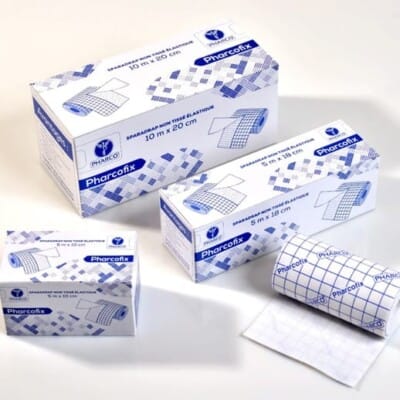 Sparadrap non tissé élastique (5mX18cm) , PHARCOFIX
