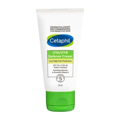 UVA/UVB Defence Cream, SPF50+ ,  (50 ml) , CETAPHIL