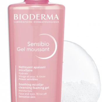 Sensibio Gel moussant. Nettoyant apaisant micellaire (200 ml) , BIODERMA