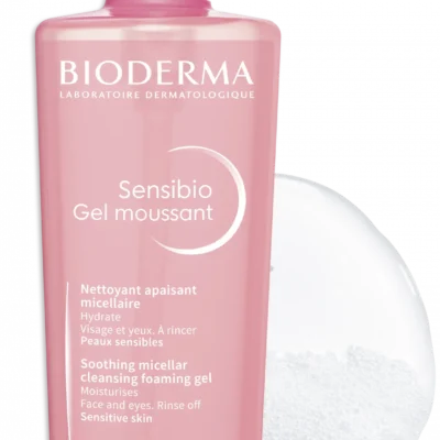 Sensibio Gel moussant. Nettoyant apaisant micellaire (200 ml) , BIODERMA