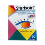 Compresses oculaires adhésives. Junior , STERISOIN