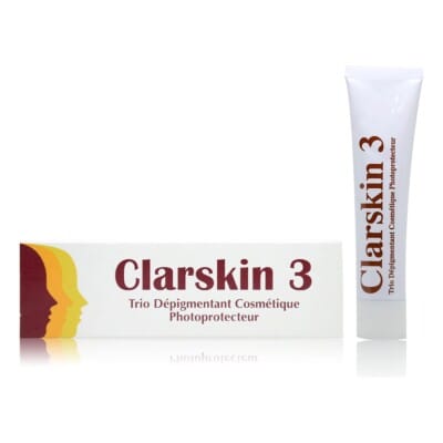 Clarskin 3 . Trio dépigmentant cosmétique photoprotecteur (30 g) , DERMO-SOINS
