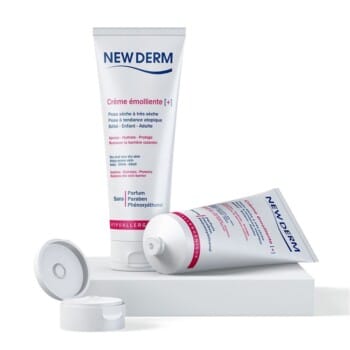 Crème émolliente. Peau sèche à très sèche. 250 ml , NEWDERM