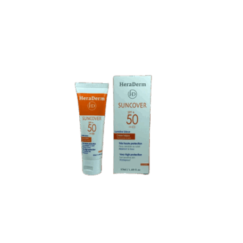 SUNCOVER. Crème solaire SPF50+ (50 ml) , HeraDerm