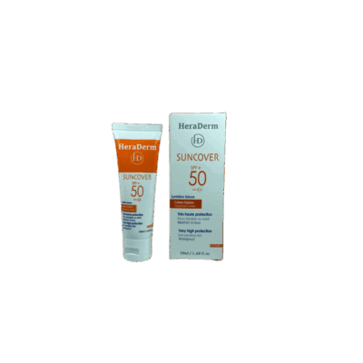 SUNCOVER. Crème solaire SPF50+ (50 ml) , HeraDerm