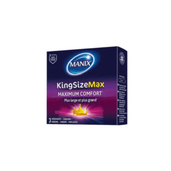 Préservatifs. King size max (3 pcs) , MANIX
