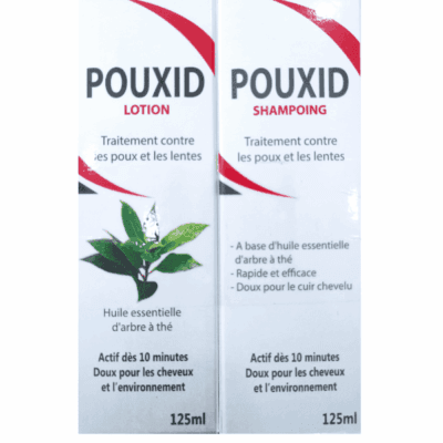 Pouxid Pack : Lotion + shampoing + peigne , POUXID