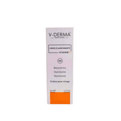 V-Eclat+ Crème éclaircissante hydratante. (50 ml) , V-DERMA