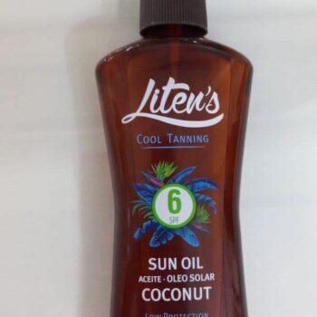 Huile solaire coco SPF6 (250ml) , LITEN'S