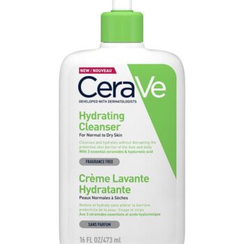 Crème lavante hydratante. Peaux normales à sèches. (236 ml) , CERAVE