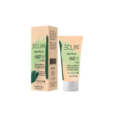 Ecrqn solaire Mat+Pores Anti-Acné 50+ (50 ml) , ECLIN