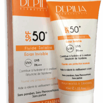 Fluide invisible  SPF50+ (50 ml) , DEPILIA
