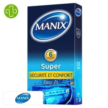 Préservatifs. Super . (6 pcs) , MANIX