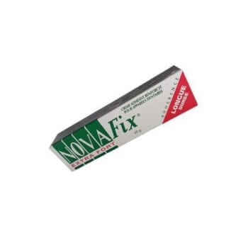 Extra fort. Crème adhésive. longue durée (40 g) , NOVAFIX