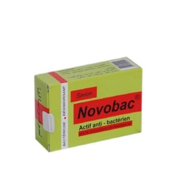 Savon Novobac - Actif anti-bactérien (100 g)