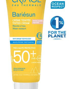 Bariésun crème teintée. teinte claire. 50+ (50 ml)  , URIAGE