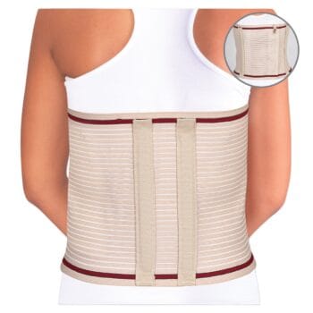 CEINTURE DE CONTENTION ABDOMINALE AVEC BALEINES