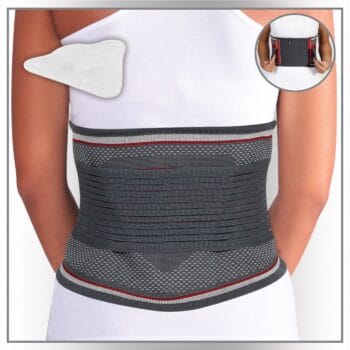 CEINTURE LOMBAIRE AVEC COUSSINET EN SILICONE