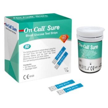 Bandelettes On Call Sure – Boîte de 50 unités